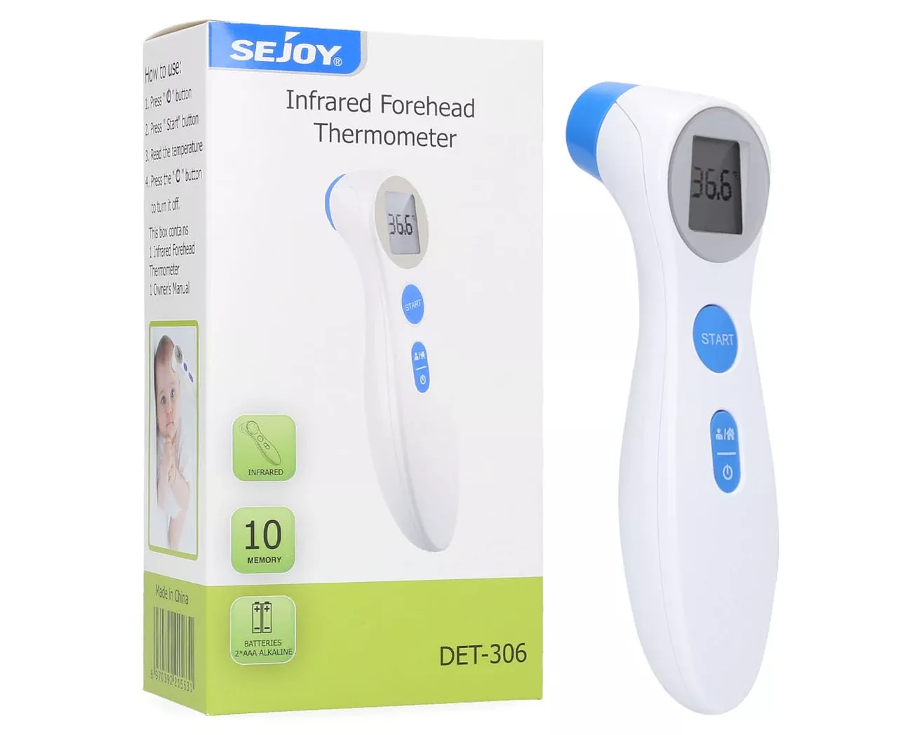 Sejoy Infrared Forehead Thermometer