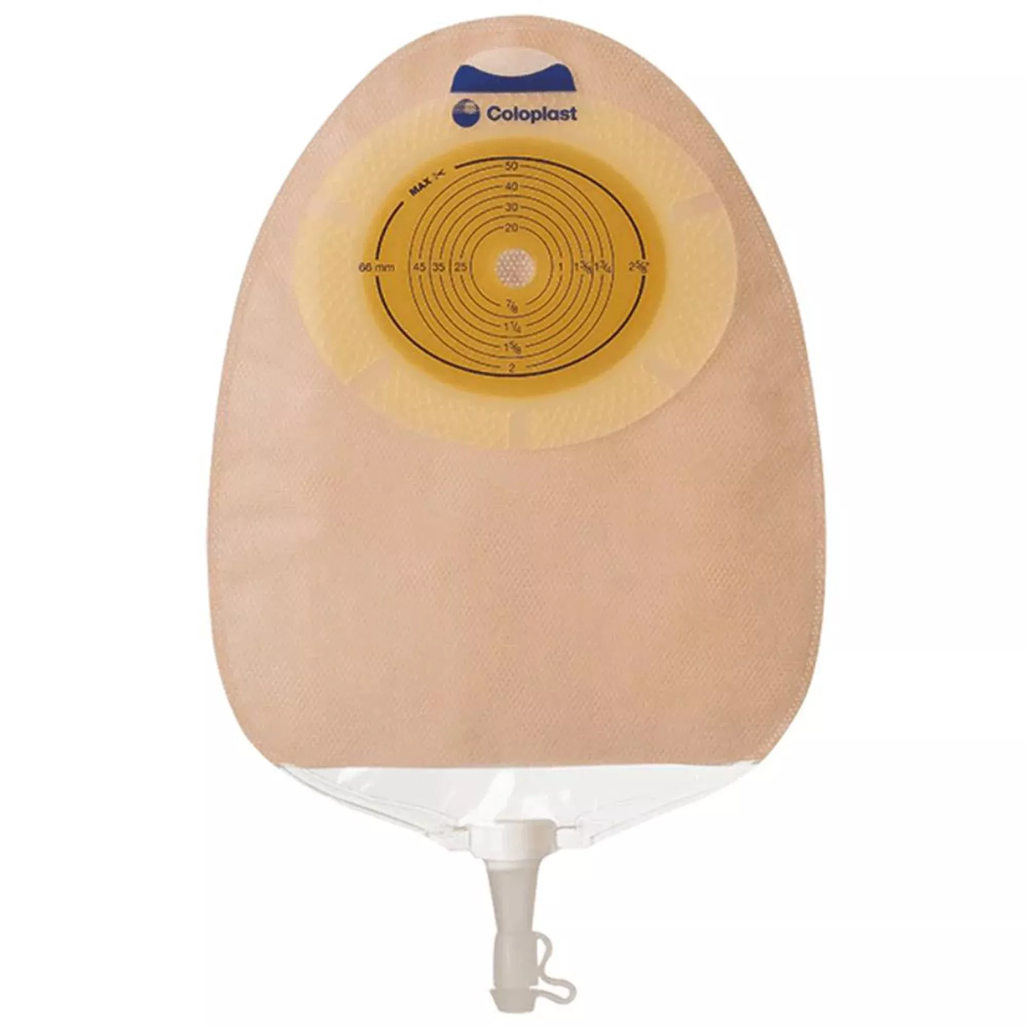 SenSura Xpro Flat 1-Piece Opaque Urostomy Pouch, 25mm Stoma