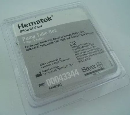 Siemens Pump Tube Set Hematek Slide Stainer 1 Set / 3 Tubes Hema-Tek Diagnostic Systems - M-635601-966 - Each