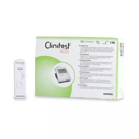 Siemens Rapid Test Kit Clinitest hCG Fertility Test hCG Pregnancy Test Urine Sample 25 Tests - M-632015-4342 - Kit of 1