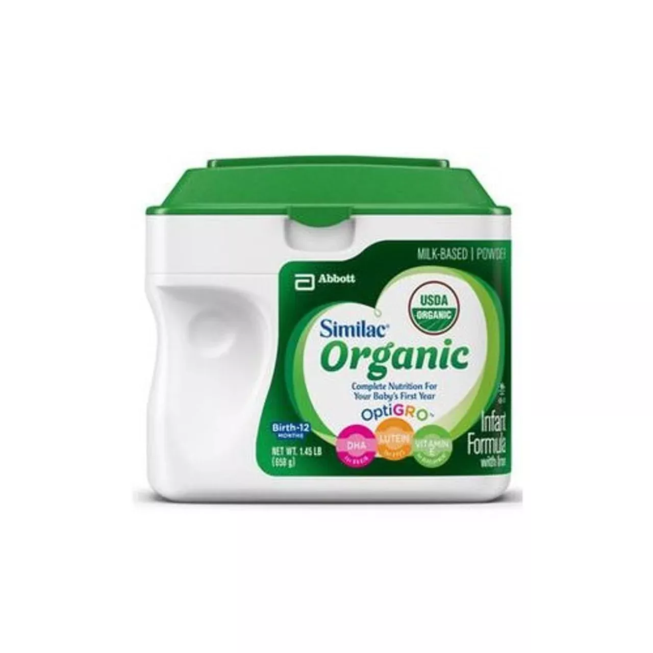 Similac Organic Powder, Unflavored, 20.6 oz.