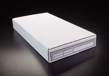 Simport Scientific Cassette Storage Drawer Simport 2-1/8 X 9-1/8 X 15-7/8 Inch White Cardboard 250 Cassette Capacity - M-1035105-107 - Case of 12
