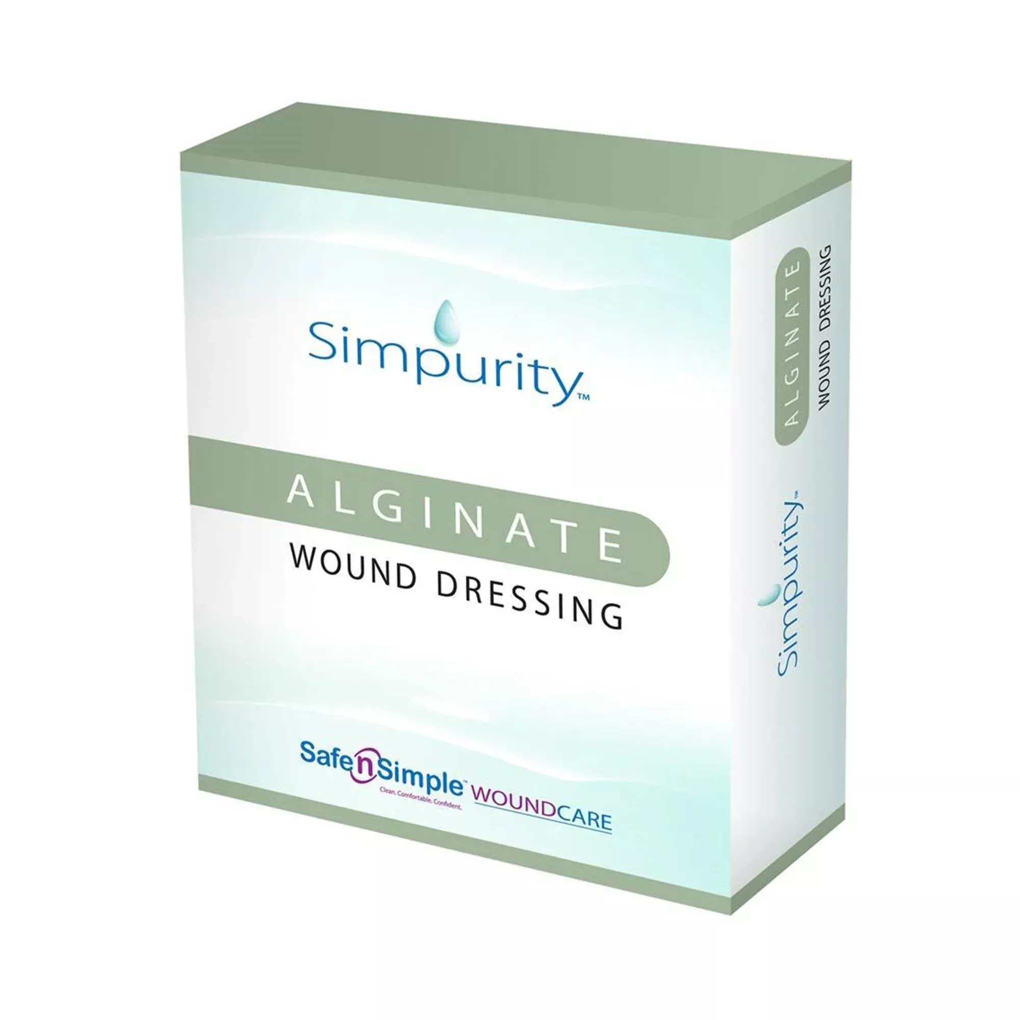 Simpurity™ Alginate Dressing, 4 x 8 Inch