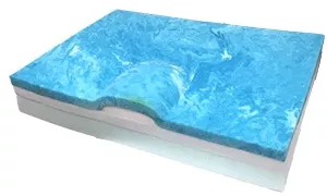 Skil-Care Bariatric Wedge Seat Cushion 22 W X 18 D X 4-1/2 H Inch Foam - M-1121563-618 - Each