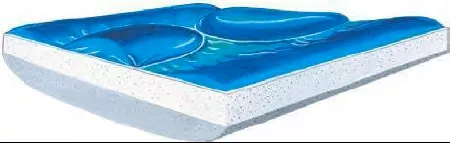 Skil-Care Wedge Seat Cushion Position-Plus+™ 20 W X 16 D X 3-1/2 H Inch Foam / Gel - M-580258-893 - Each