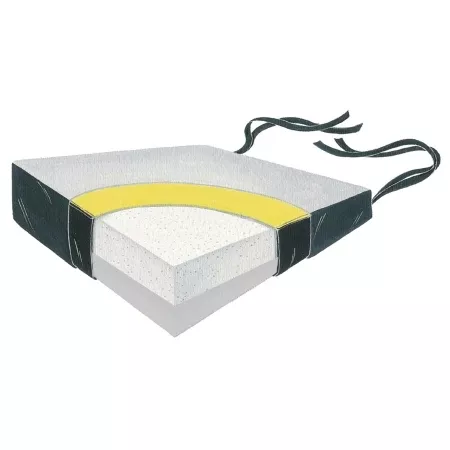 Skil-Care Wedge Seat Cushion Skil-Care™ 18 W X 16 D X 4 H Inch Foam - M-852299-1351 - Each