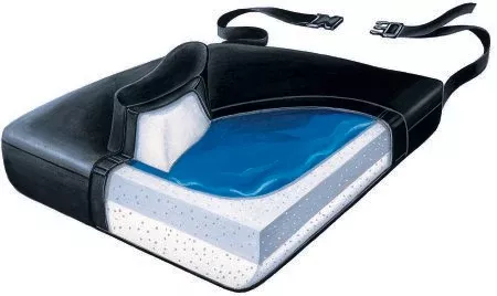 Skil-Care Wedge Seat Cushion Slide Guard 18 W X 16 D X 4 to 1-1/2 H Inch Foam - M-252801-3977 - Each