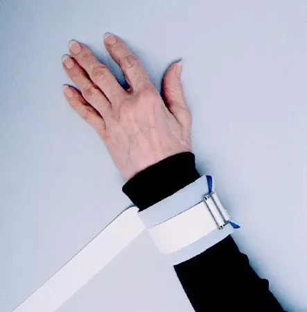 Skil-Care Wrist / Ankle Restraint Dispos-A-Cuff One Size Fits Most Hook and Loop / Non-Slip Buckle 2-Strap - M-367839-2348 - Case of 36