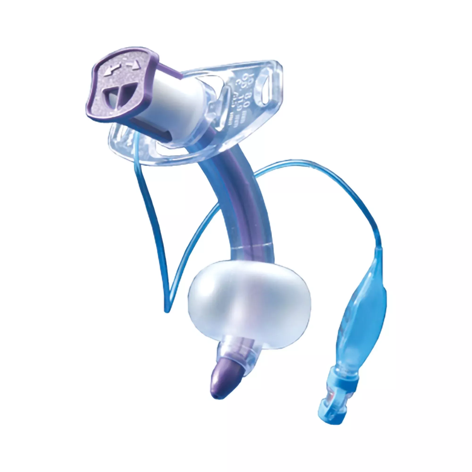 Smiths Medical ASD, Inc. BLUselect Tracheostomy Tube with Wedge, Cuffed, Non-Fenestrated, Size 6.0