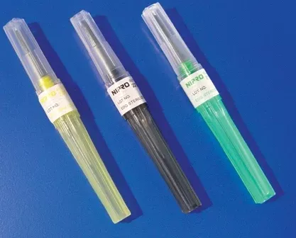 Smiths Medical Jelco Blood Collection Needle 22 Gauge 1 Inch Needle Length Conventional Needle Without Tubing Sterile - M-463487-4856 - Box of 100