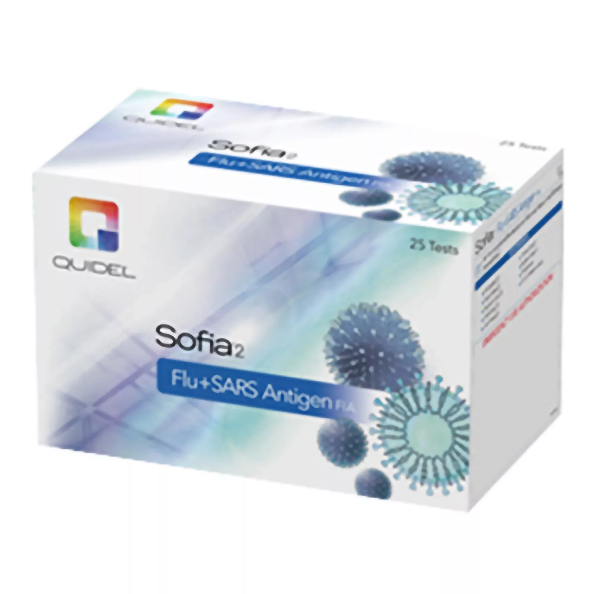 Sofia 2 Flu + SARS Antigen for use w/ Sofia 2 Fluorescent Immunoassay Analyzer