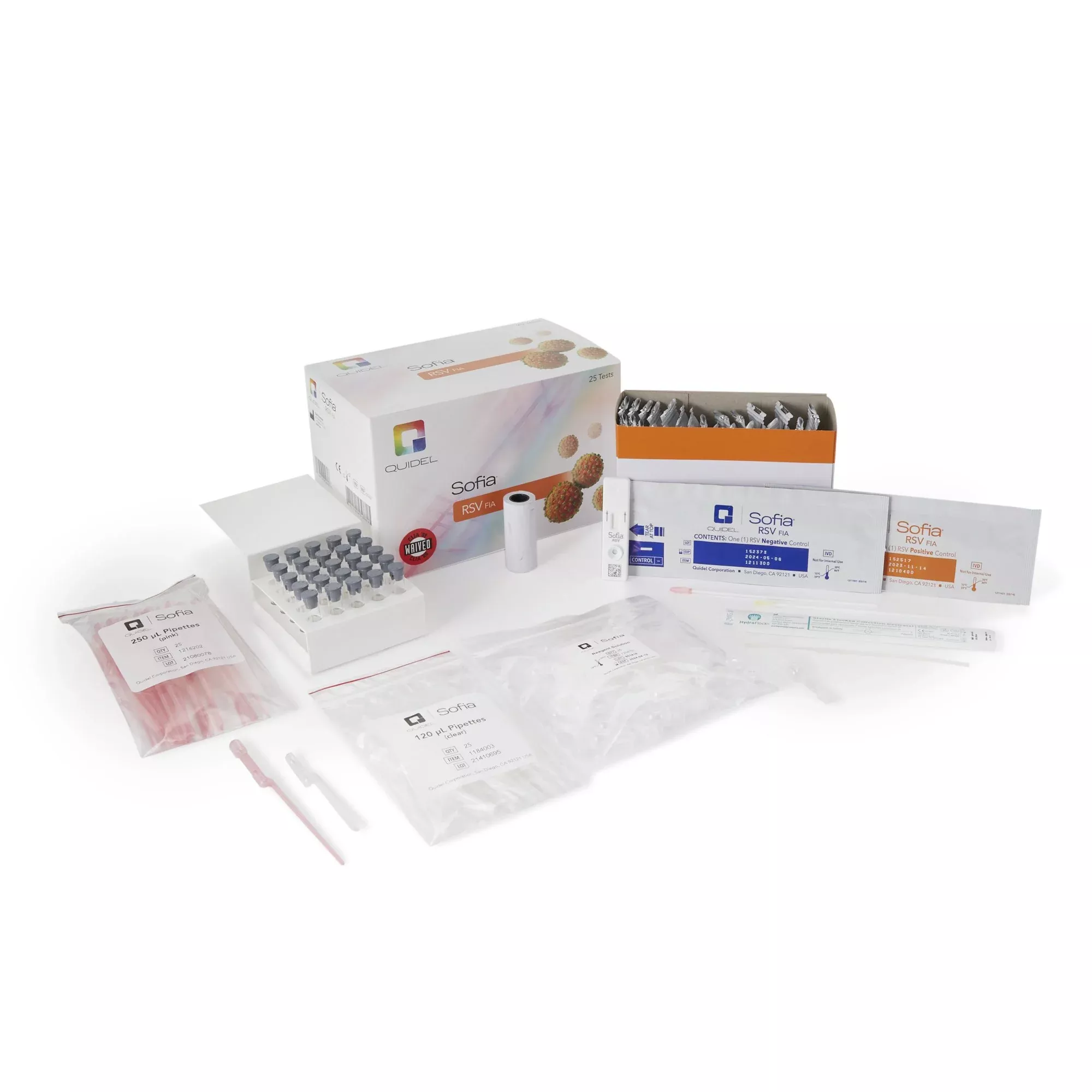 Sofia RSV FIA Fluorescence Immunoassay (FIA) Respiratory Test Kit