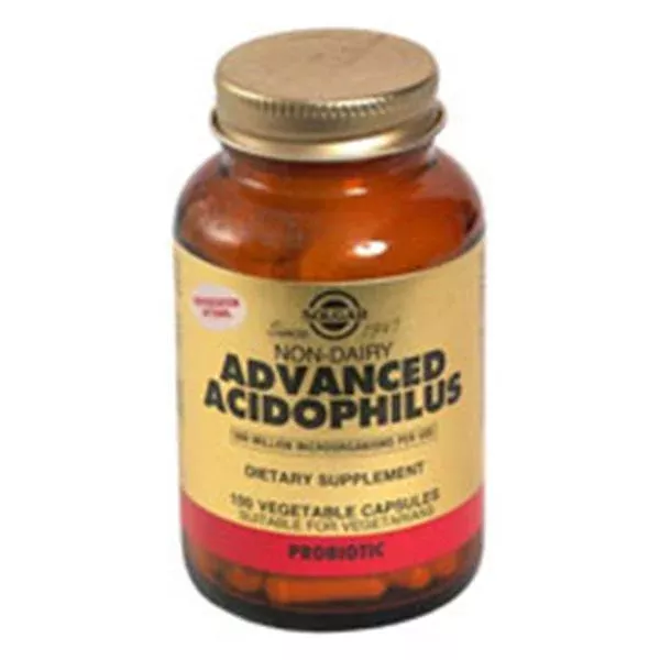 Solgar Vitamin & Herb Advanced Acidophilus Vegetable Capsules 100/Bt