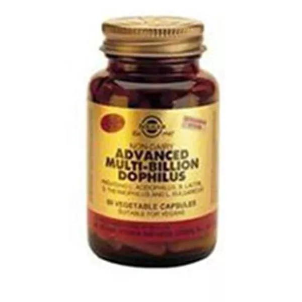 Solgar Vitamin & Herb Advanced Multi-Billion Dophilus Vegetable Capsules Btl 60/Bt