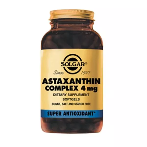 Solgar Vitamin & Herb Astaxanthin Supplement Softgels 5mg 60/Bt