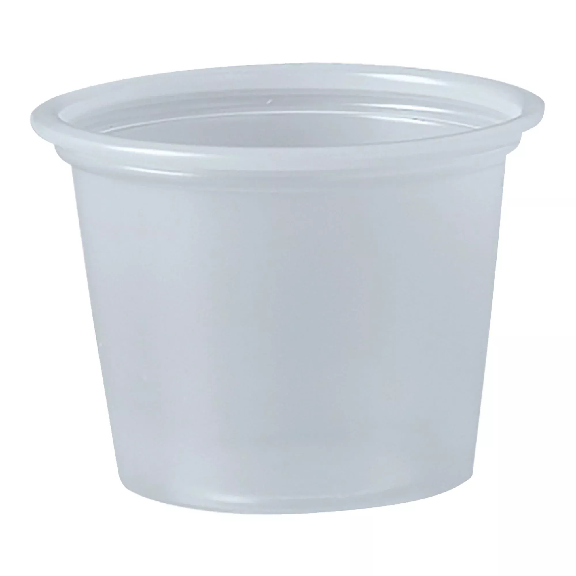 Solo Polystyrene Soufflé Cup, 1 ounce capacity