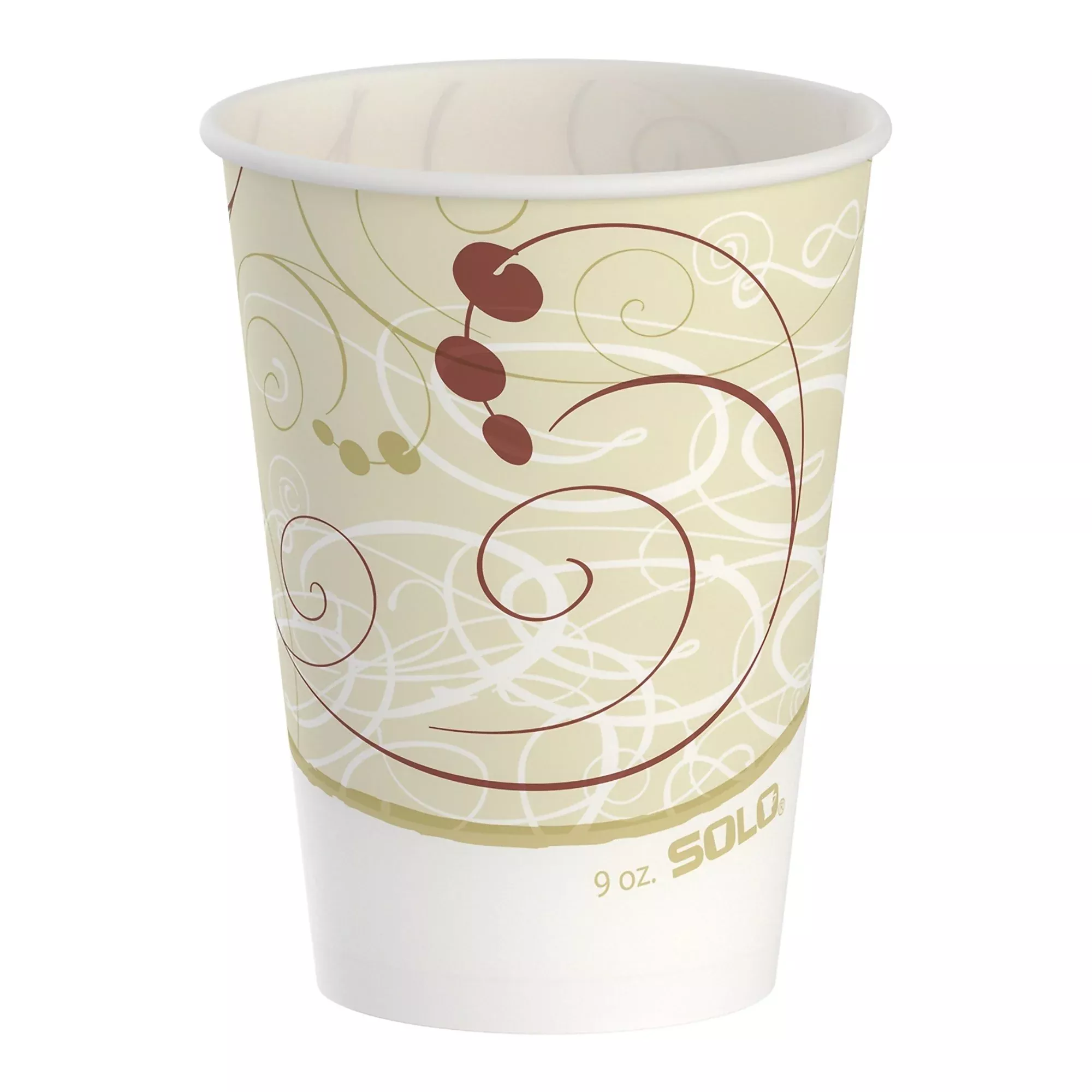 Solo Wax Coated Paper Drinking Cup, 9-ounce