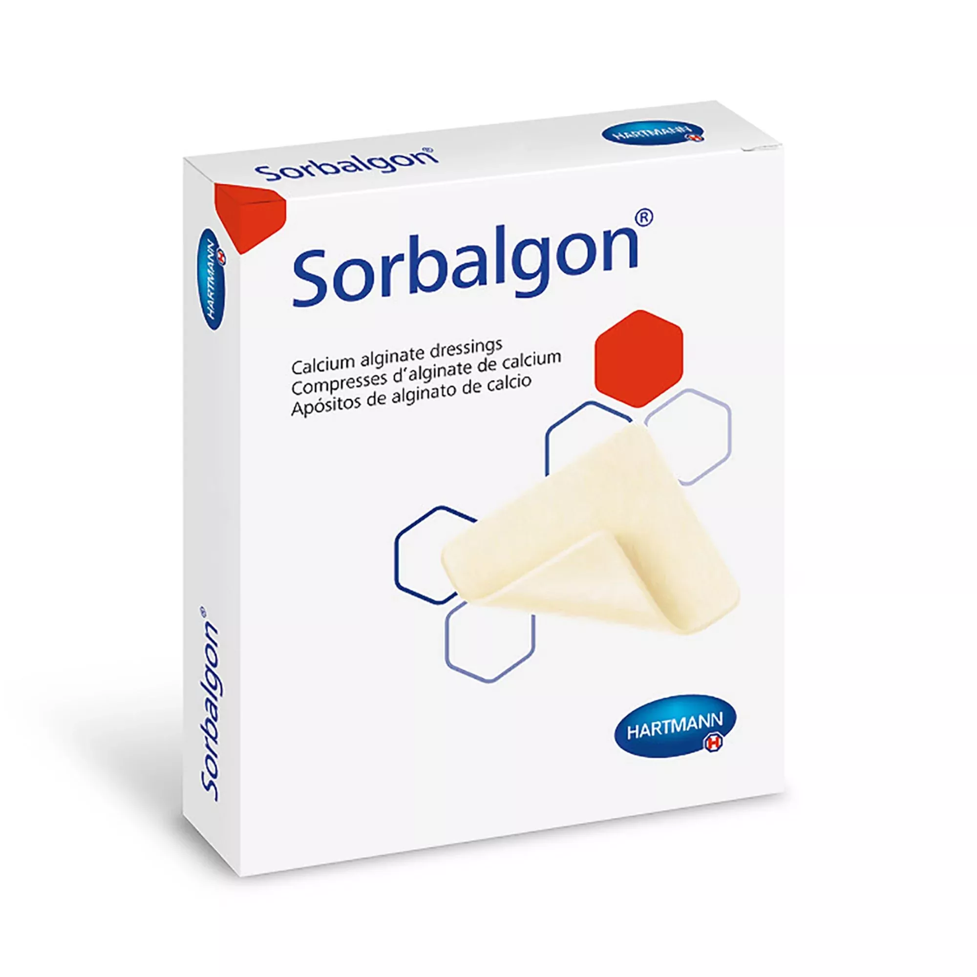 Sorbalgon Calcium Alginate Ribbon Dressing, 1" x 12"