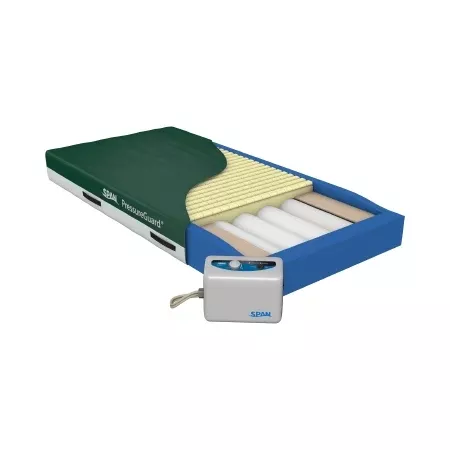Span America Alternating Pressure Mattress PressureGuard APM Alternating Pressure System 7 X 48 X 80 Inch - M-709484-1680 - Each