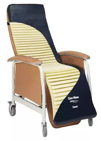 Span America Bariatric Geri-Chair / Recliner Cushion Geo-Wave™ 28 W X 68 D Inch Foam - M-691613-3151 - Each