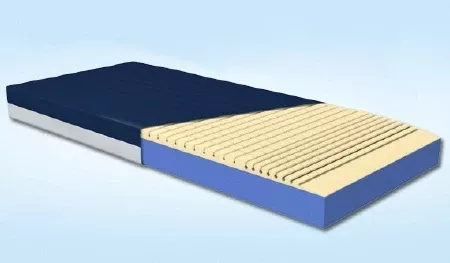 Span America Bed Mattress Geo-Mattress Plus Therapeutic Type 84 X 42 X 6 Inch - M-852738-317 - Each