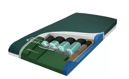 Span America Bed Mattress PressureGuard Custom Care Convertible Pressure Redistribution Type 80 X 42 X 7 Inch - M-951829-2293 - Each