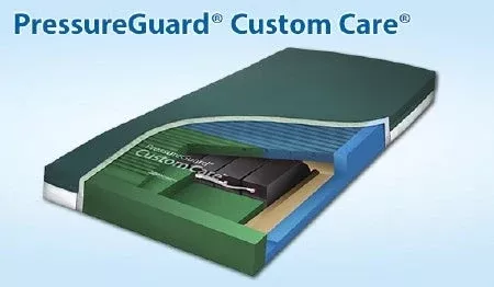Span America Bed Mattress PressureGuard Custom Care Non-Powered Pressure Redistribution Type 36 X 80 X 7 Inch - M-764402-290 - Each