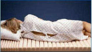Span America Mattress Overlay Geo-Matt Therapeutic Mattress 52 X 72 X 3-1/2 Inch - M-572470-2484 - Each