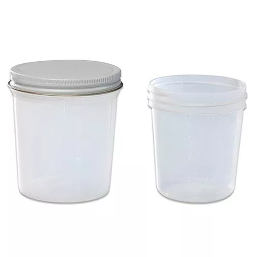 Specimen Cup, 4 oz, Non-Sterile, Bulk, Positive Seal Indicator