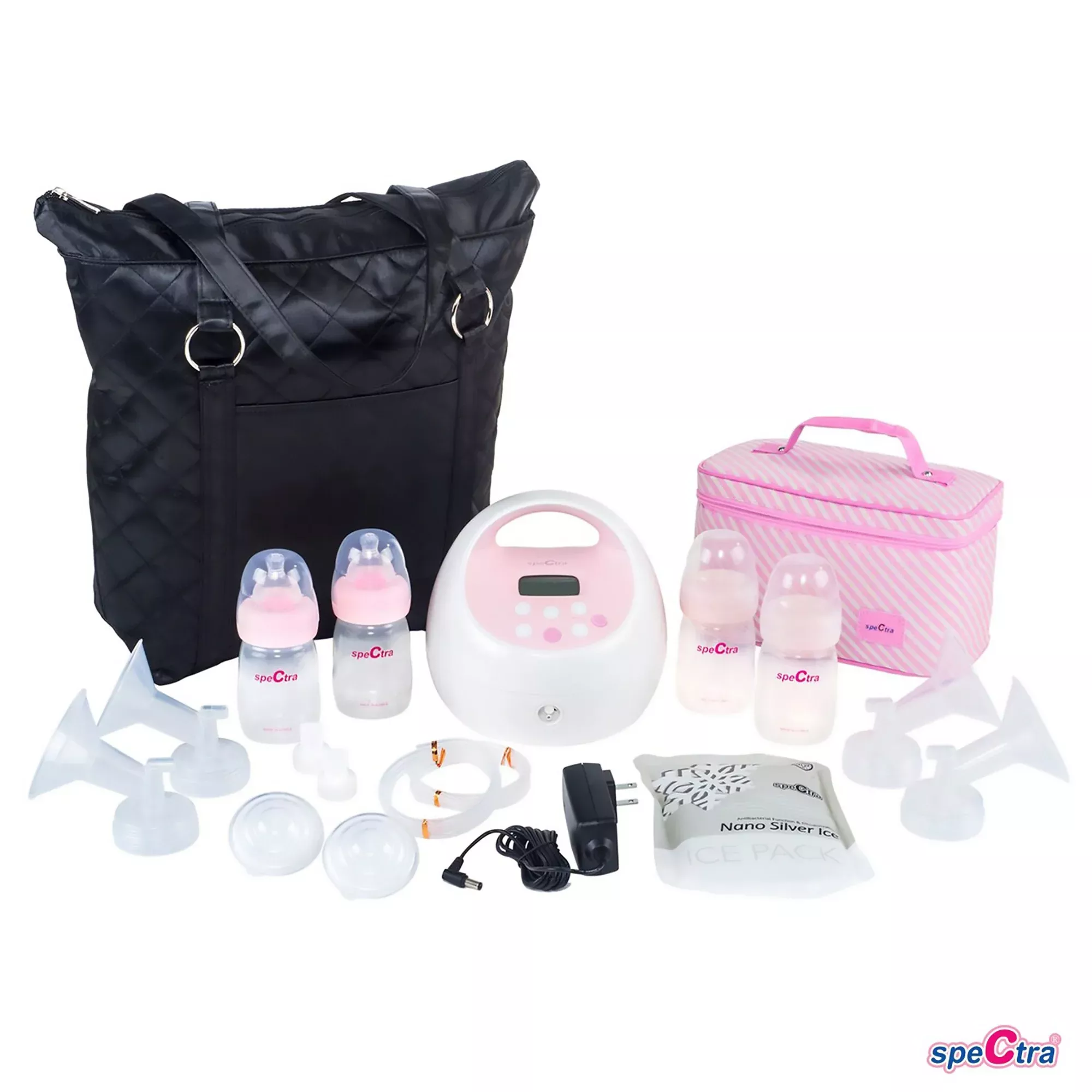 Spectra S2 Plus Breast Pump With Grey Tote