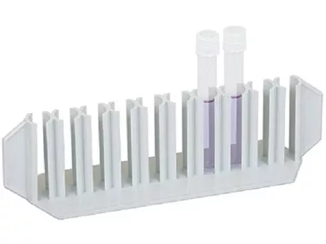 SPS Medical Supply Transfer Rack SporView 10 Place, White For use with SporView Culture Set - M-1031786-3035 - Each