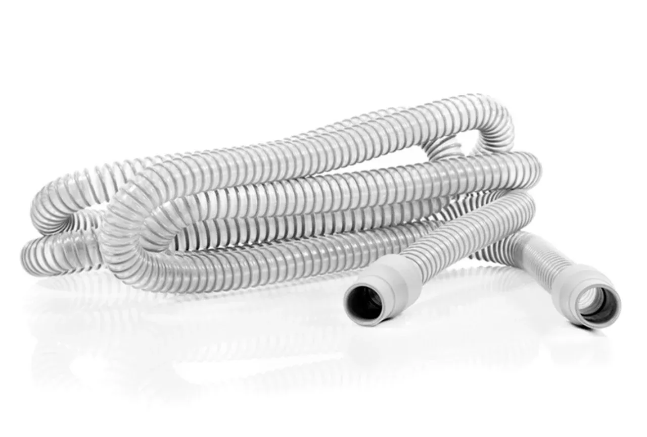 Standard CPAP Tubing, Grey, 22mm Cuffs, 24"