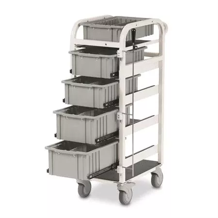 Standard Mobile Cart Accessories 6" Short Bin Dividers