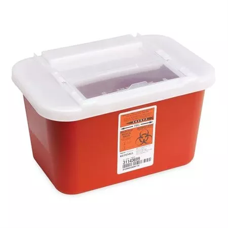 Standard Sharps Containers 1 Gallon - 7.5"W x 6.25"D x 5"H