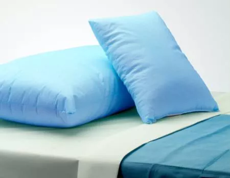 Standard Textile Bed Pillow PerVal 18 X 23 Inch Blue Reusable - M-733819-1628 - Dozzen2