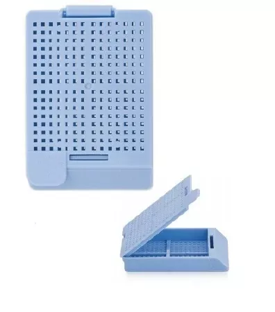 StatLab Medical Products Biopsy Cassette Swingsette™ Acetal Green - M-1062306-553 - Case of 750