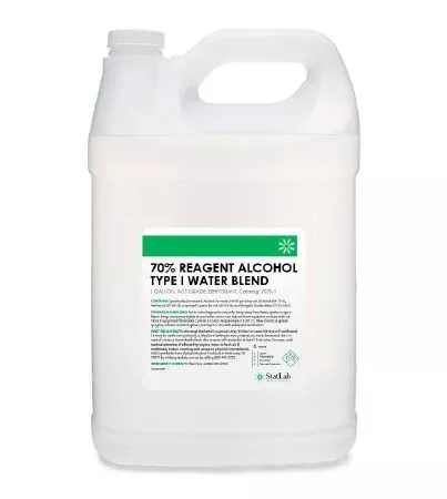 StatLab Medical Products Chemistry Reagent Reagent Alcohol ACS Grade 70% 1 gal. - M-1145624-2504 - Case of 4