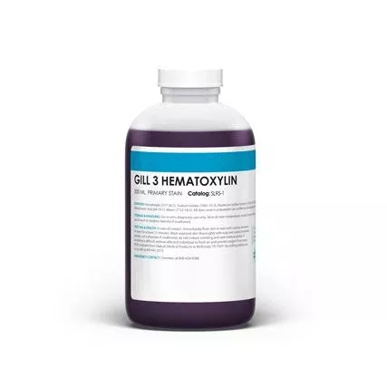 StatLab Medical Products Hematoxylin Stain (Gill 3) 500 mL - M-1027673-3709 - Each