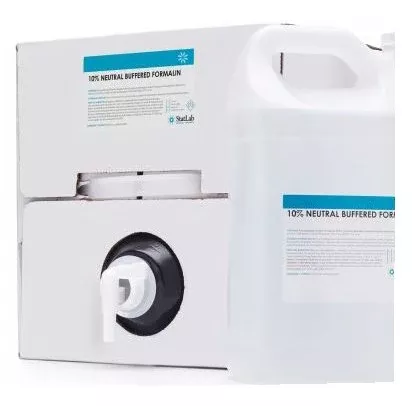 StatLab Medical Products Histology Reagent Neutral Buffered Formalin Fixative 10% 1 gal. - M-1001789-3106 - Case of 4