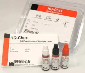 Streck Laboratories Hematology Control HQ-Chex Level 1, 2, 3 3 X 2.5 mL - M-779063-4335 - Each