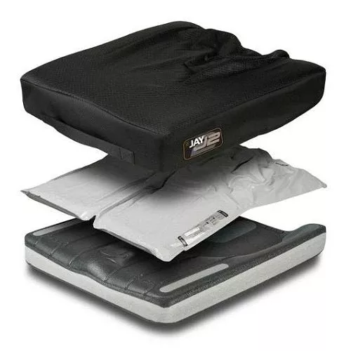 Sunrise Medical Seat Cushion Jay J2™ 17 W X 17 D X 2-1/2 H Inch Foam / Fluid - M-876026-3689 - Each