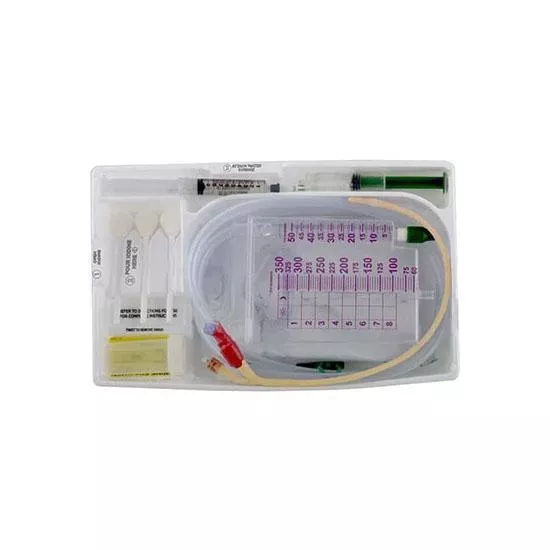 Surestep Tray, Lubri-Sil, Urine Meter, Statlock Stabilization Device, 16 Fr