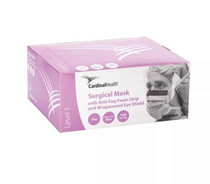 Surgical Face Mask, Fog-Free, with Eyeshield