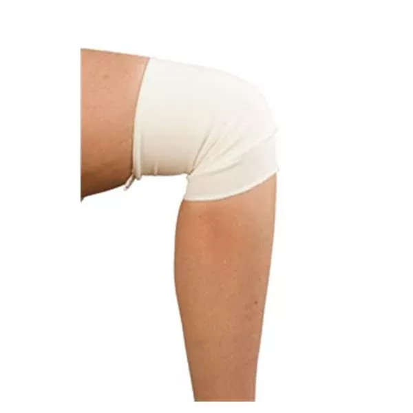 A&T Surgical MfgBrace Support Adult Knee Cap Elastic White Size X-Large Ea