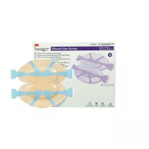 Tegaderm Silicone Foam Heel and Contour Dressing, 6" x 6"