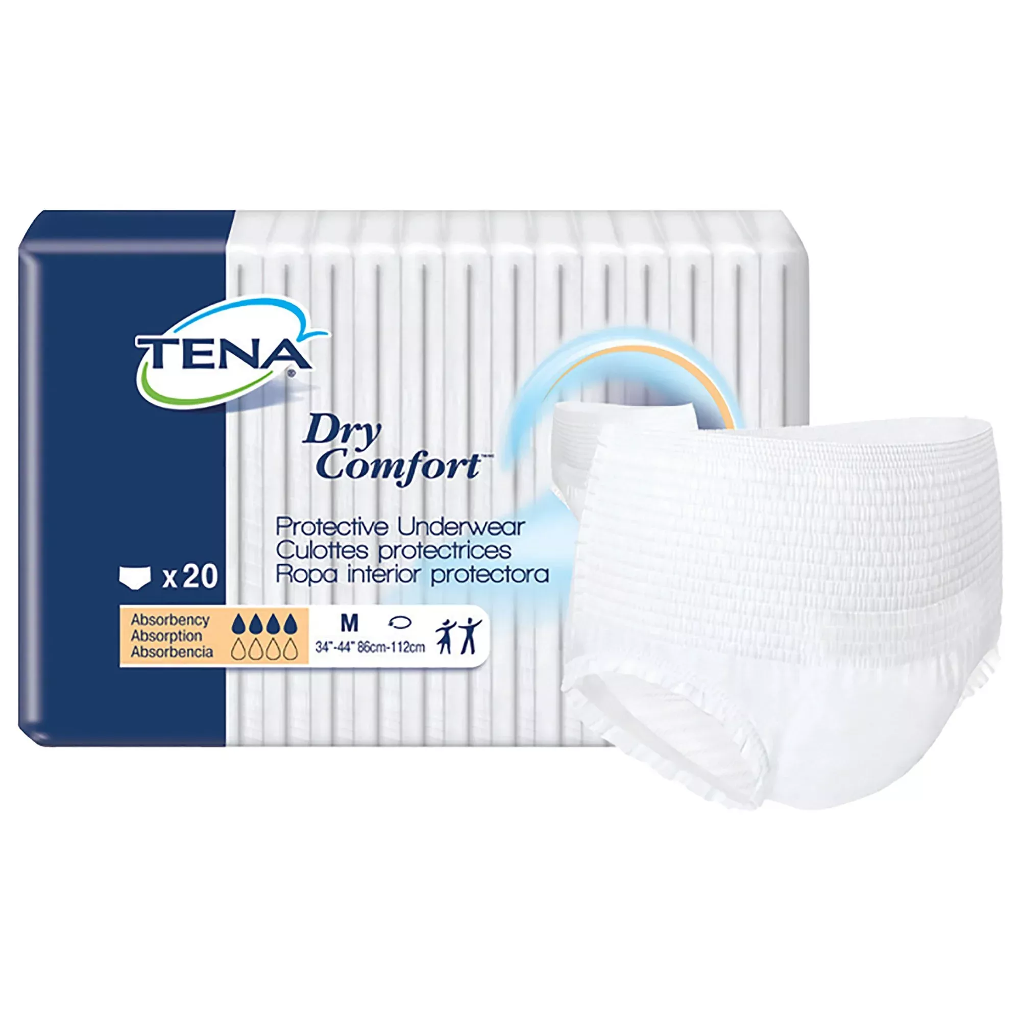 Tena Dry Comfort™ Absorbent Underwear, Medium