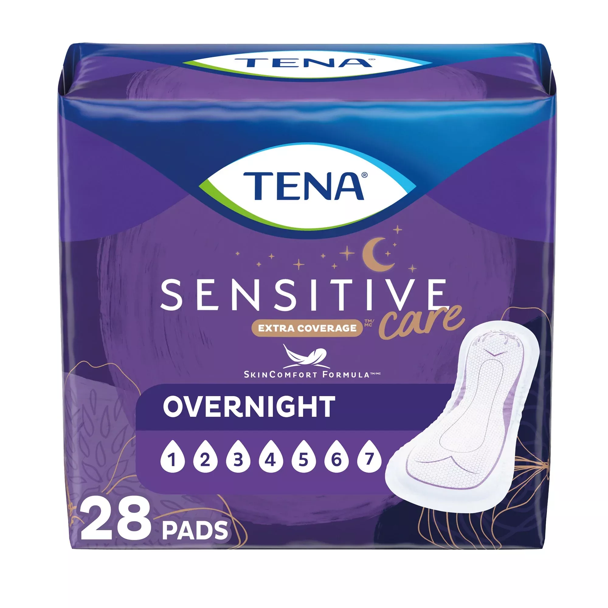 Tena Intimates™ Overnight Bladder Control Pad, 16-Inch Length