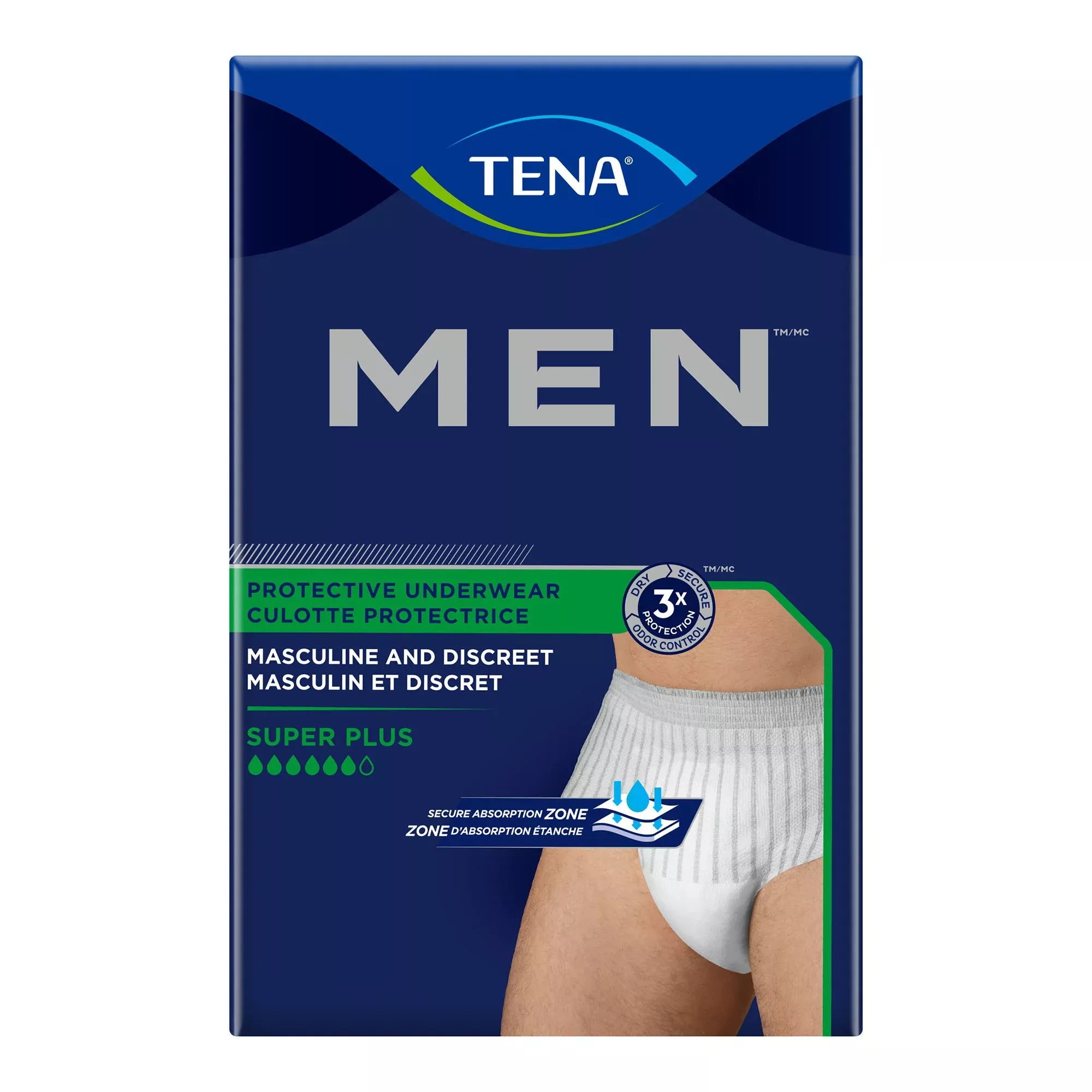 Tena Men™ Super Plus Protective Underwear, Small / Medium