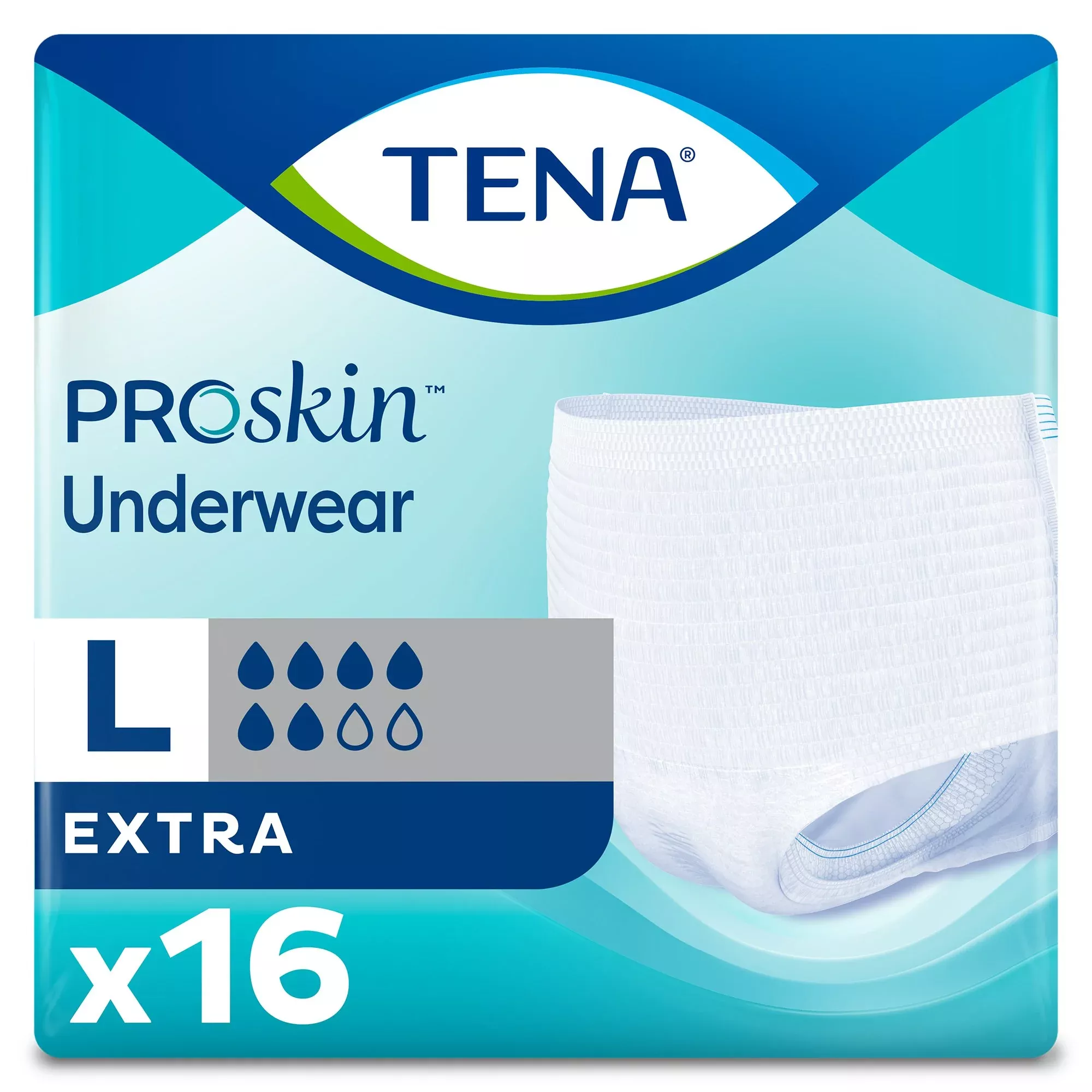 Tena ProSkin™ Extra Absorbent Underwear, Large