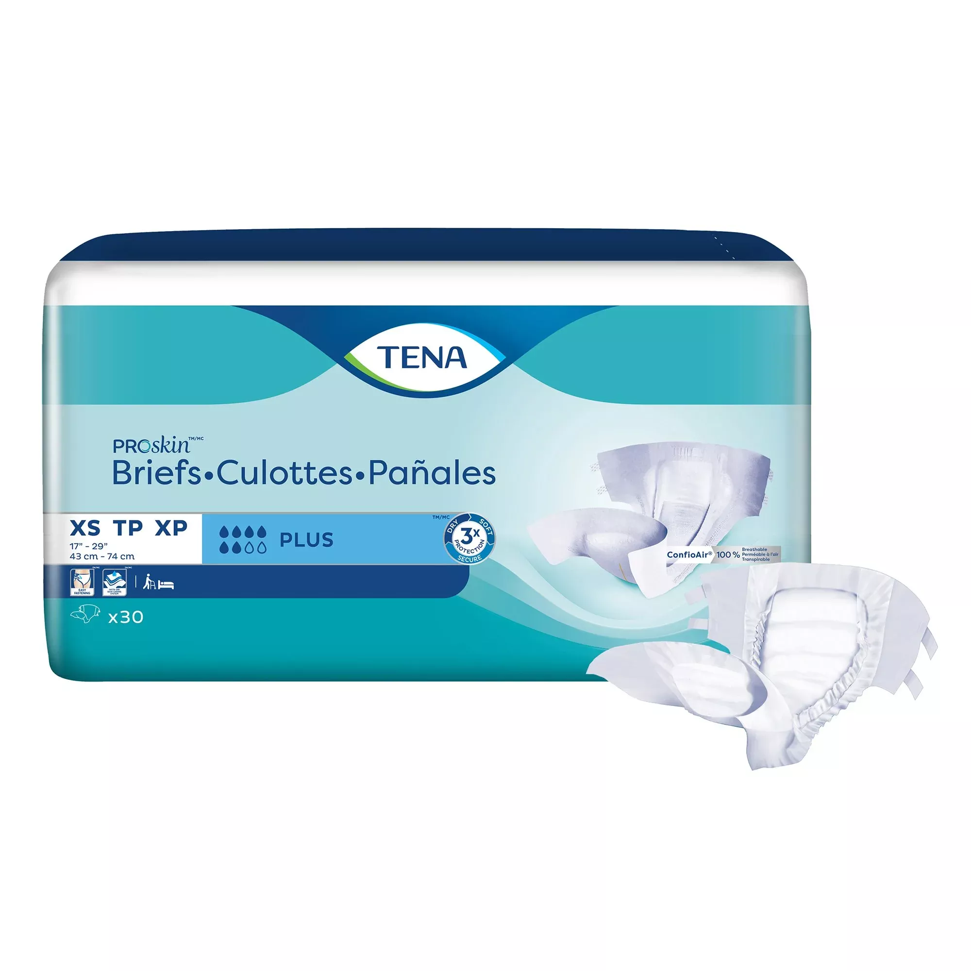 Tena ProSkin™ Incontinence Brief, Extra Small